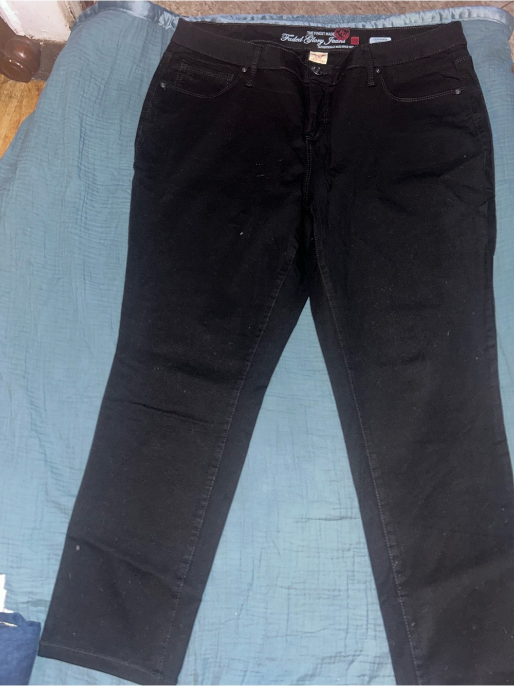 Black Faded glory jeans ultimate skinny